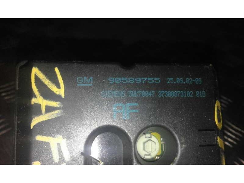 Recambio de modulo electronico para opel zafira a comfort   |   02.99 - 12.00 | 1999 - 2000 | 82 cv / 60 kw referencia OEM IAM  