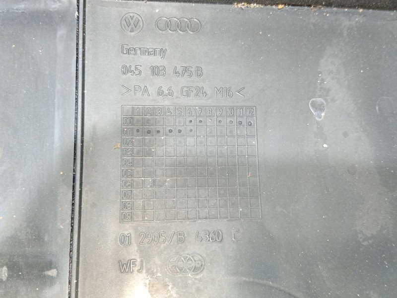 Recambio de tapa motor para audi a2 (8z0) 1.4 tdi referencia OEM IAM   