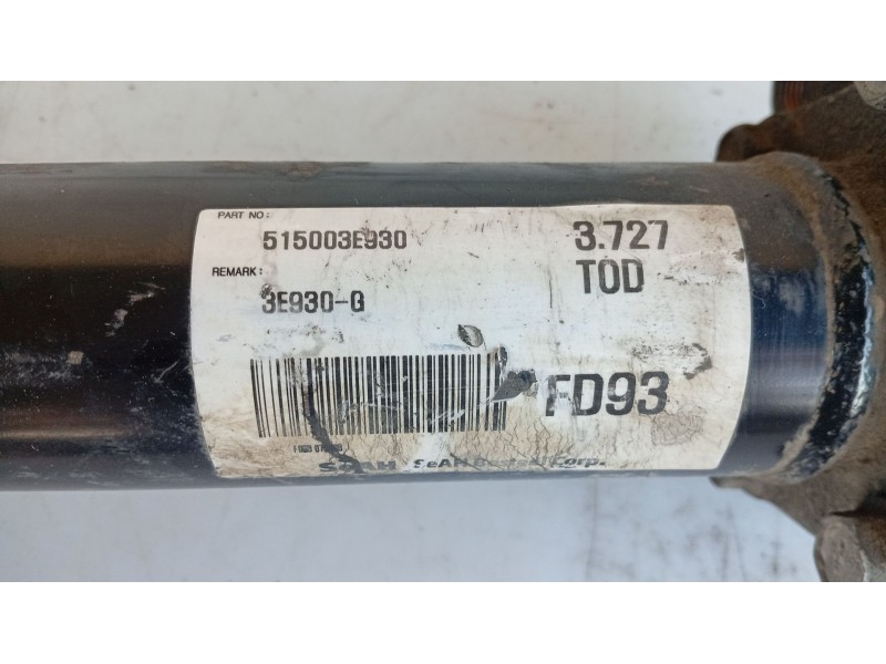 Recambio de diferencial trasero para kia sorento i (jc) 2.5 crdi referencia OEM IAM   