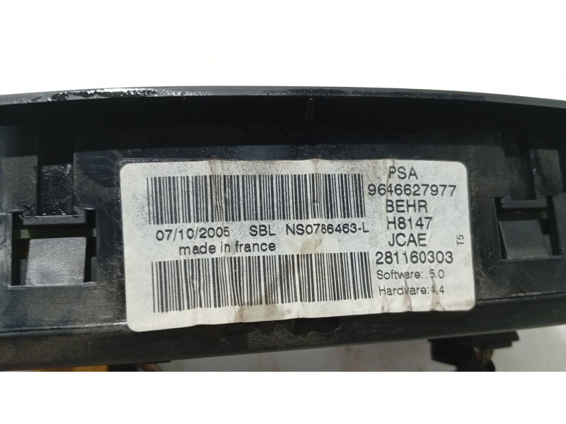 Recambio de mando climatizador para peugeot 307 break (3e) 1.6 hdi referencia OEM IAM   