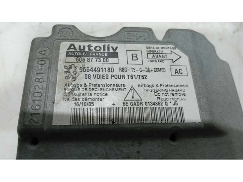 Recambio de centralita airbag para peugeot 307 break (3e) 1.6 hdi referencia OEM IAM   