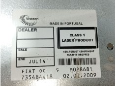 Recambio de sistema audio / radio cd para fiat bravo ii (198_) 1.6 d multijet (198axh1b) referencia OEM IAM    2