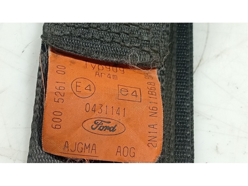 Recambio de cinturon seguridad trasero central para ford fusion (ju_) 1.6 tdci referencia OEM IAM   