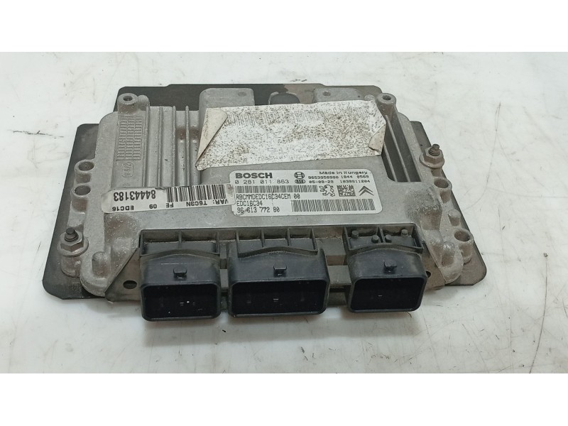 Recambio de centralita motor uce para peugeot 307 break (3e) 1.6 hdi referencia OEM IAM   