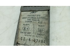 Recambio de cinturon seguridad 3 fila derecho para seat alhambra (7v8, 7v9) 1.9 tdi referencia OEM IAM    2