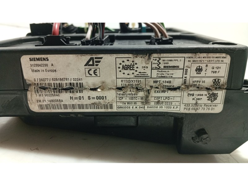 Recambio de modulo electronico para seat alhambra (7v8, 7v9) 1.9 tdi referencia OEM IAM   