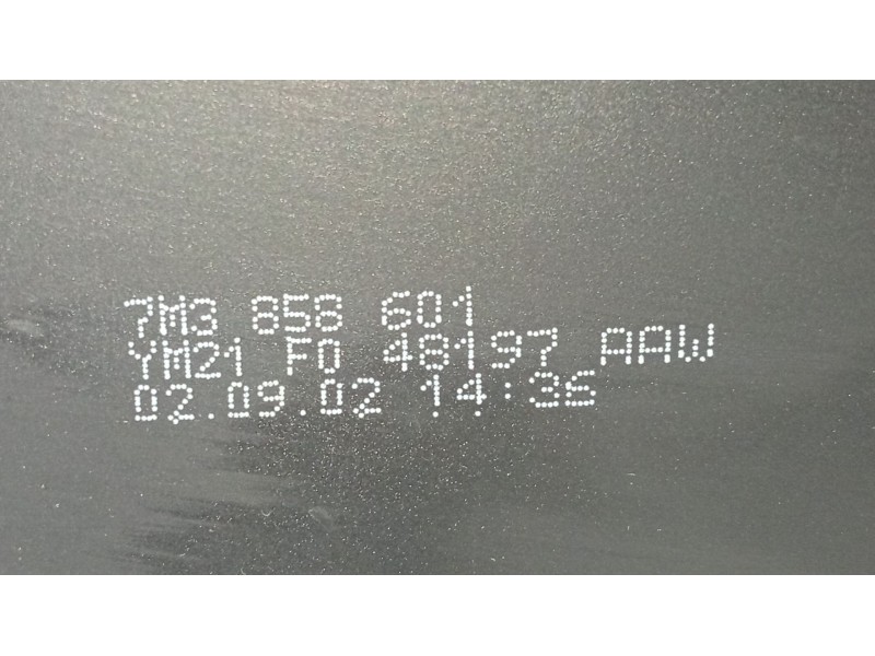 Recambio de moldura para seat alhambra (7v8, 7v9) 1.9 tdi referencia OEM IAM   