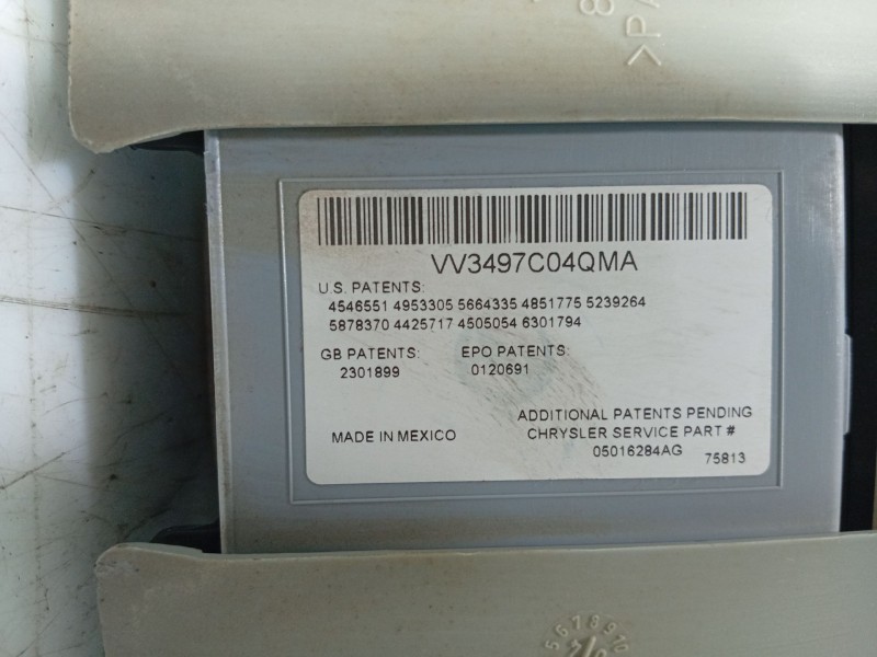 Recambio de luz interior para chrysler voyager iv (rg, rs) 2.4 referencia OEM IAM   