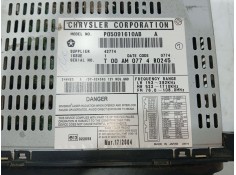 Recambio de sistema audio / radio cd para chrysler voyager iv (rg, rs) 2.4 referencia OEM IAM    2