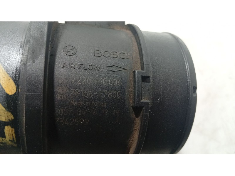 Recambio de caudalimetro para kia sorento i (jc) 2.5 crdi referencia OEM IAM   