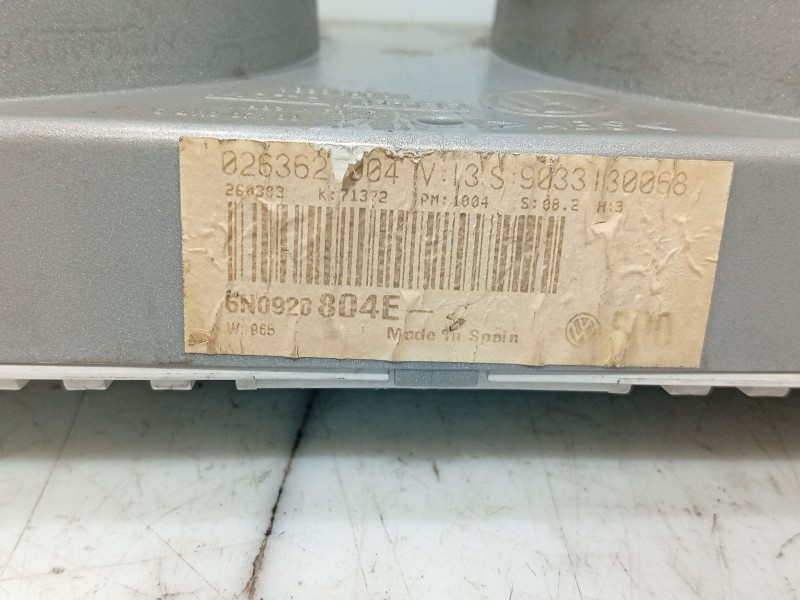 Recambio de cuadro instrumentos para volkswagen polo (6n2) 1.4 16v referencia OEM IAM   