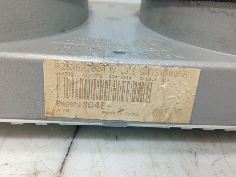 Recambio de cuadro instrumentos para volkswagen polo (6n2) 1.4 16v referencia OEM IAM   