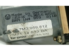 Recambio de elevalunas trasero derecho para seat alhambra (7v8, 7v9) 1.9 tdi referencia OEM IAM 7M0839462   2