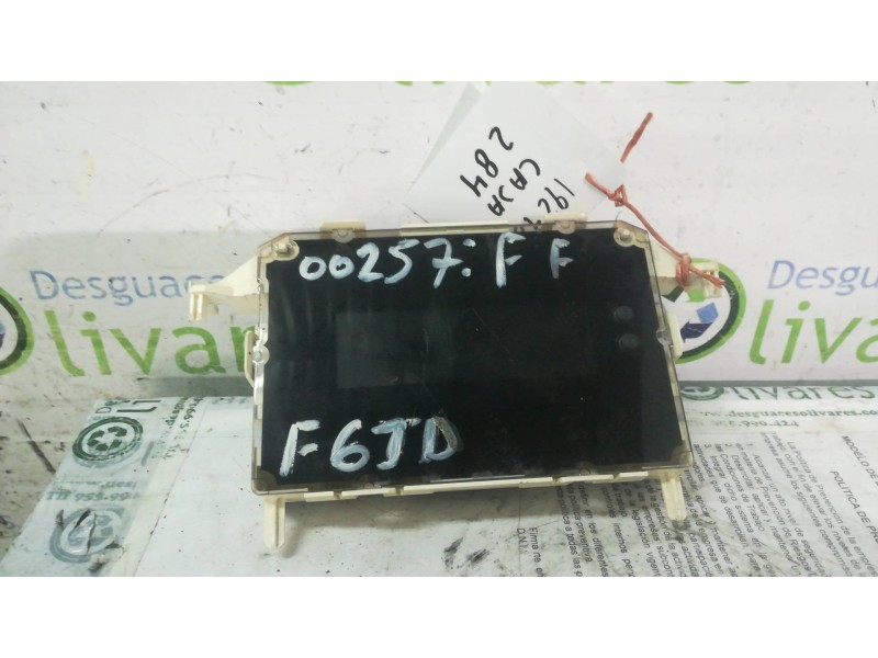 Recambio de pantalla multifuncion para ford fiesta (cb1) trend   |   07.08 - 12.10 | 2008 - 2010 | 68 cv / 50 kw referencia OEM 