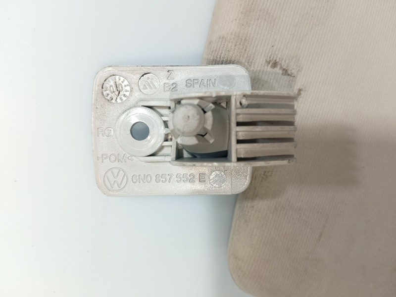 Recambio de parasol derecho para volkswagen polo (6n2) 1.4 16v referencia OEM IAM 6N0857551F2F4  