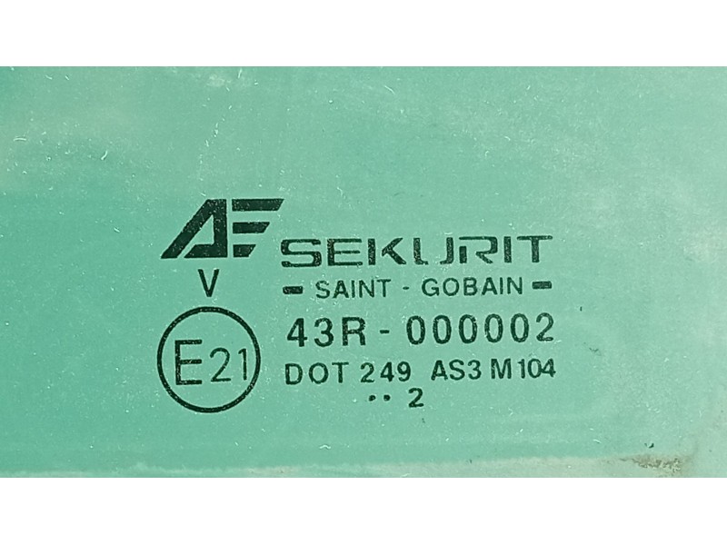 Recambio de luna trasera izquierda para seat alhambra (7v8, 7v9) 1.9 tdi referencia OEM IAM 7M0845205B  
