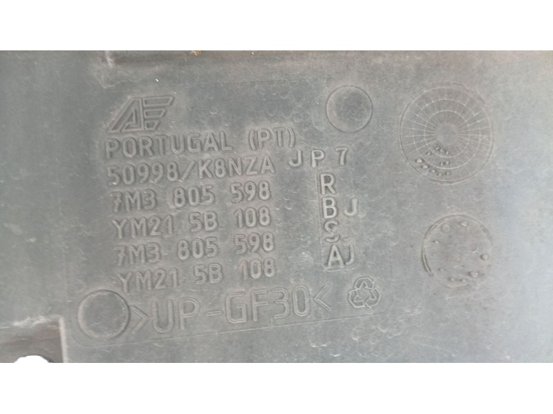 Recambio de panel frontal para seat alhambra (7v8, 7v9) 1.9 tdi referencia OEM IAM   