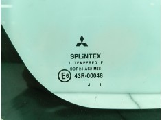 Recambio de luna custodia trasera derecha para mitsubishi space star (dg0) referencia OEM IAM    2