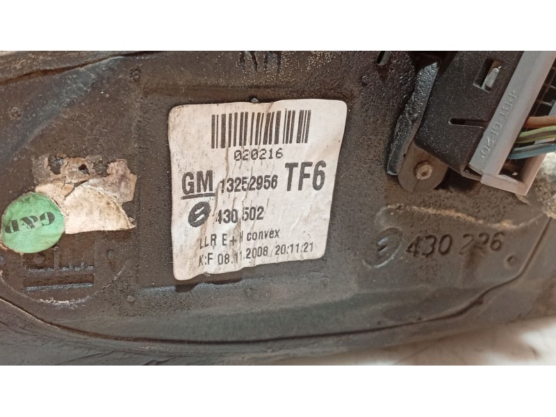 Recambio de retrovisor derecho para opel astra h (a04) 1.7 cdti (l48) referencia OEM IAM   