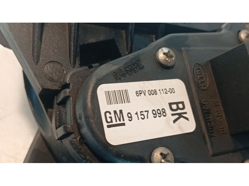 Recambio de potenciometro pedal para opel astra h (a04) 1.7 cdti (l48) referencia OEM IAM   