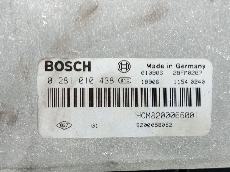 Recambio de centralita motor uce para mitsubishi space star (dg0) referencia OEM IAM   