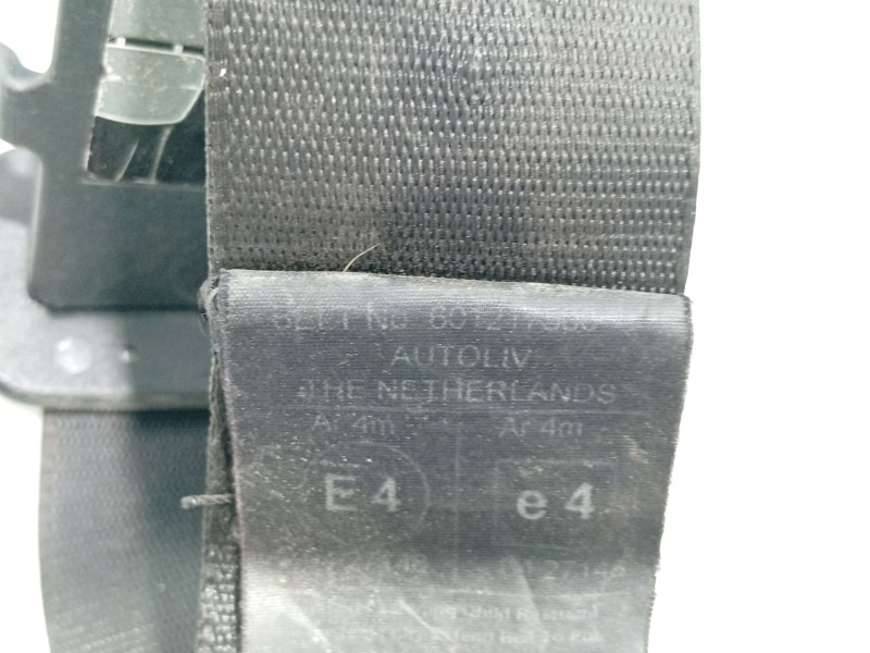 Recambio de cinturon seguridad trasero central para mitsubishi space star (dg0) referencia OEM IAM 7000C660  