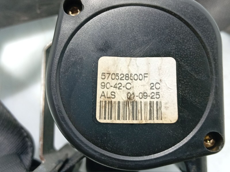 Recambio de cinturon seguridad trasero central para mitsubishi space star (dg0) referencia OEM IAM 7000C660  