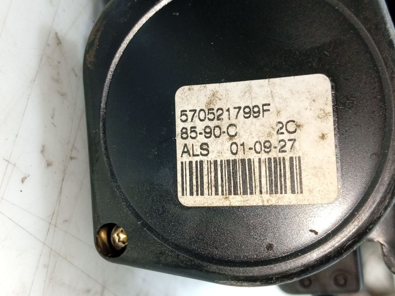 Recambio de cinturon seguridad delantero izquierdo para mitsubishi space star (dg0) referencia OEM IAM 7000C666  