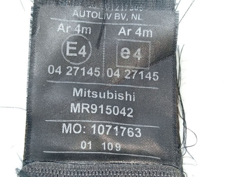 Recambio de cinturon seguridad trasero izquierdo para mitsubishi space star (dg0) referencia OEM IAM 7000C670  