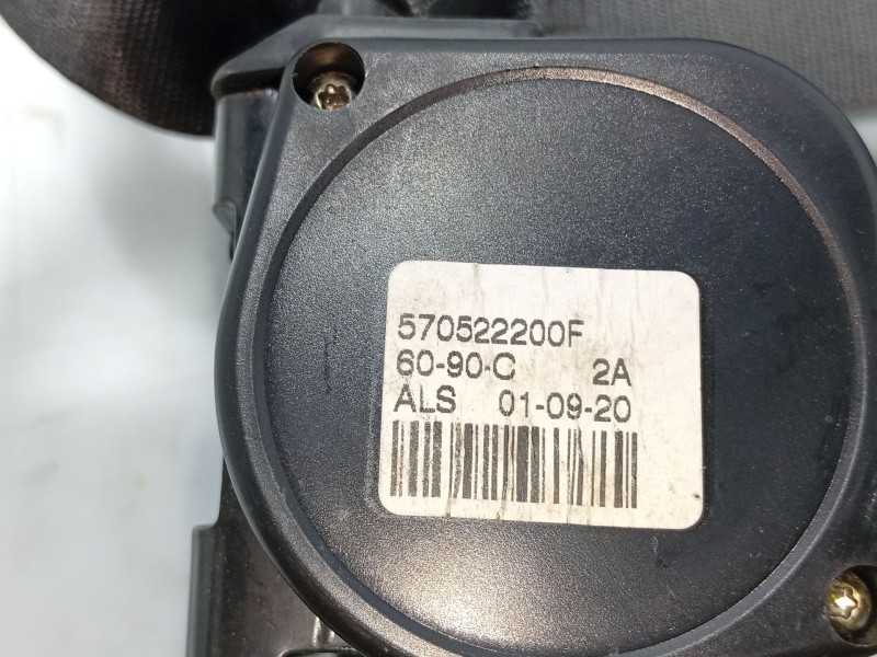 Recambio de cinturon seguridad trasero izquierdo para mitsubishi space star (dg0) referencia OEM IAM 7000C670  