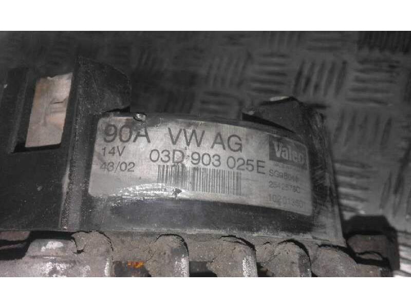 Recambio de alternador para seat ibiza (6l1) cool   |   05.04 - 12.06 | 2004 - 2006 | 64 cv / 47 kw referencia OEM IAM  03D90302 Recambio de alternador para seat ibiza (6l1) cool   |   05.04 - 12.06 | 2004 - 2006 | 64 cv / 47 kw referencia OEM IAM  03D90302