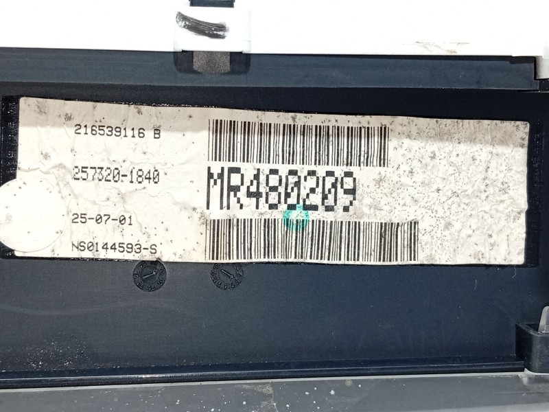 Recambio de cuadro instrumentos para mitsubishi space star (dg0) referencia OEM IAM MR602419  
