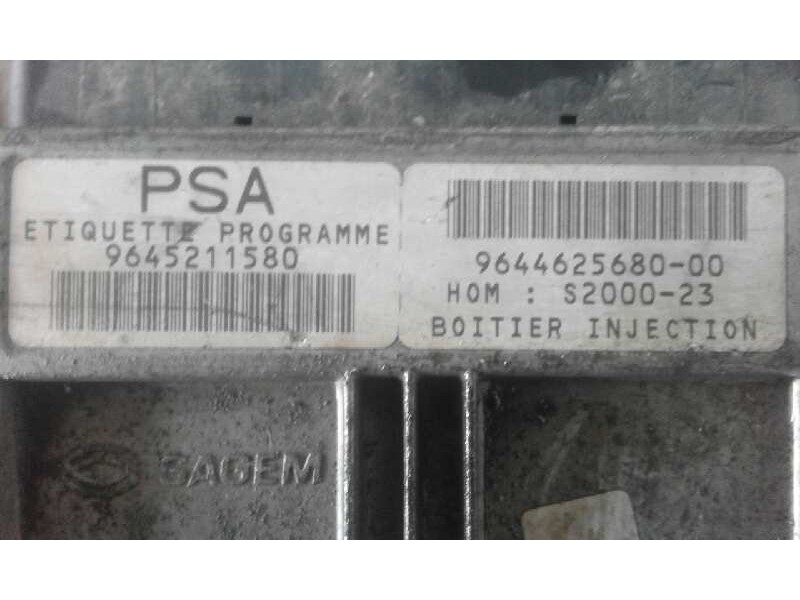 Recambio de centralita motor uce para peugeot 206 berlina xs   |   06.98 - 12.06 | 1998 - 2006 | 75 cv / 55 kw referencia OEM IA