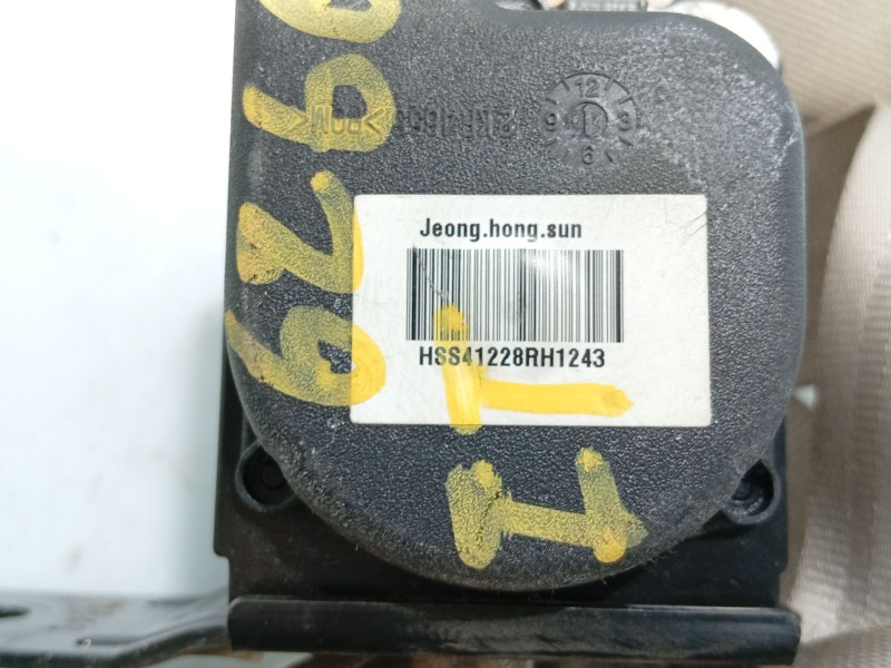 Recambio de cinturon seguridad trasero izquierdo para kia cerato i sedán (ld) 1.6 referencia OEM IAM   