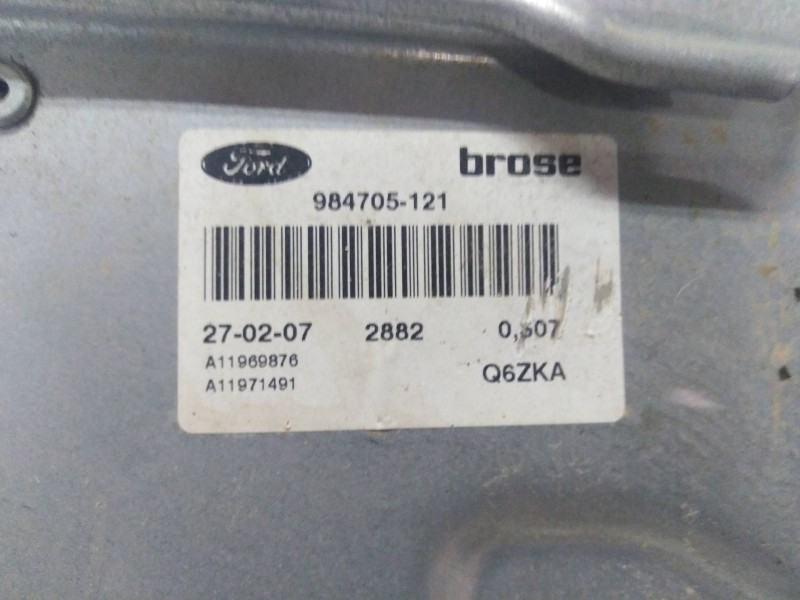 Recambio de elevalunas delantero derecho para ford focus berlina (cap) trend   |   03.05 - 12.07 | 2005 - 2007 | 116 cv / 85 kw 