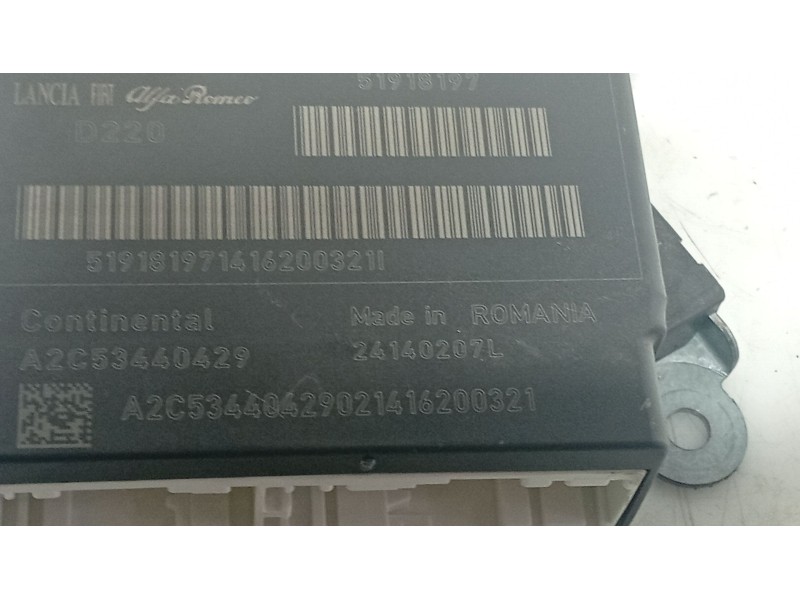 Recambio de centralita airbag para fiat punto (199_) 1.2 (199axz1a, 199bxz1a) referencia OEM IAM   