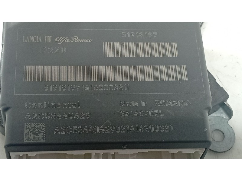 Recambio de centralita airbag para fiat punto (199_) 1.2 (199axz1a, 199bxz1a) referencia OEM IAM   