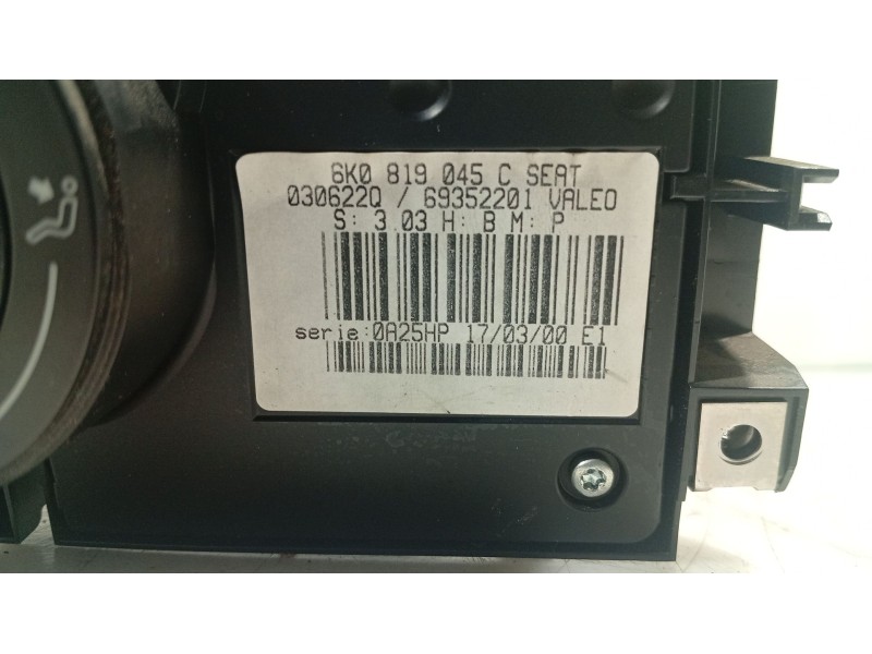 Recambio de mando climatizador para seat ibiza ii (6k1) 1.9 sdi referencia OEM IAM   