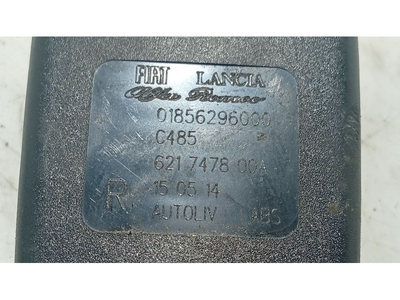 Recambio de anclaje cinturon delantero derecho para fiat punto (199_) 1.2 (199axz1a, 199bxz1a) referencia OEM IAM   