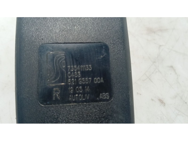Recambio de anclaje cinturon trasero derecho para fiat punto (199_) 1.2 (199axz1a, 199bxz1a) referencia OEM IAM   