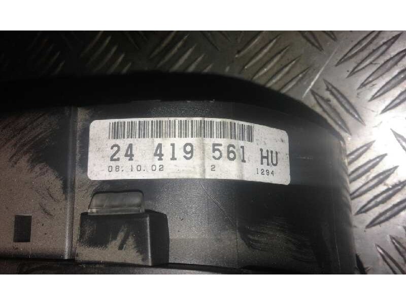 Recambio de cuadro instrumentos para opel zafira a comfort   |   02.99 - 12.00 | 1999 - 2000 | 82 cv / 60 kw referencia OEM IAM 