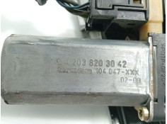 Recambio de elevalunas trasero derecho para mercedes-benz clase c (w203) c 180 kompressor (203.046) referencia OEM IAM 203730044 2