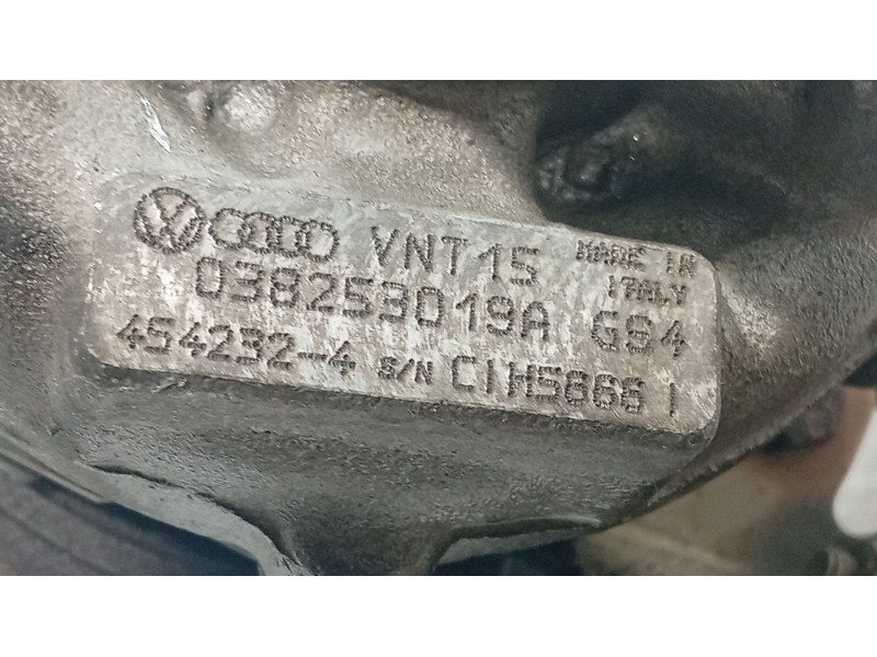 Recambio de turbocompresor para seat toledo ii (1m2) 1.9 tdi referencia OEM IAM 03G253016KX  