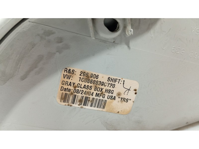 Recambio de guantera para volkswagen new beetle (9c1/1c1) referencia OEM IAM   