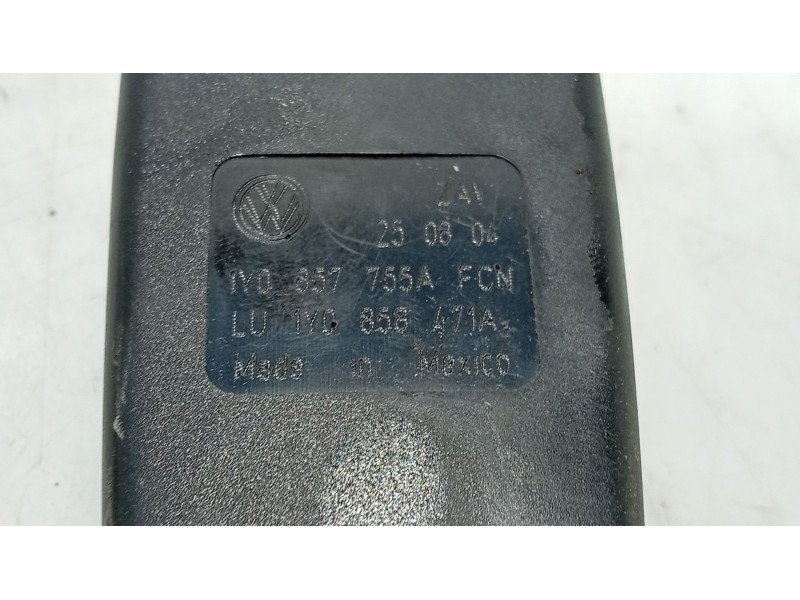 Recambio de anclaje cinturon delantero izquierdo para volkswagen new beetle (9c1/1c1) referencia OEM IAM   