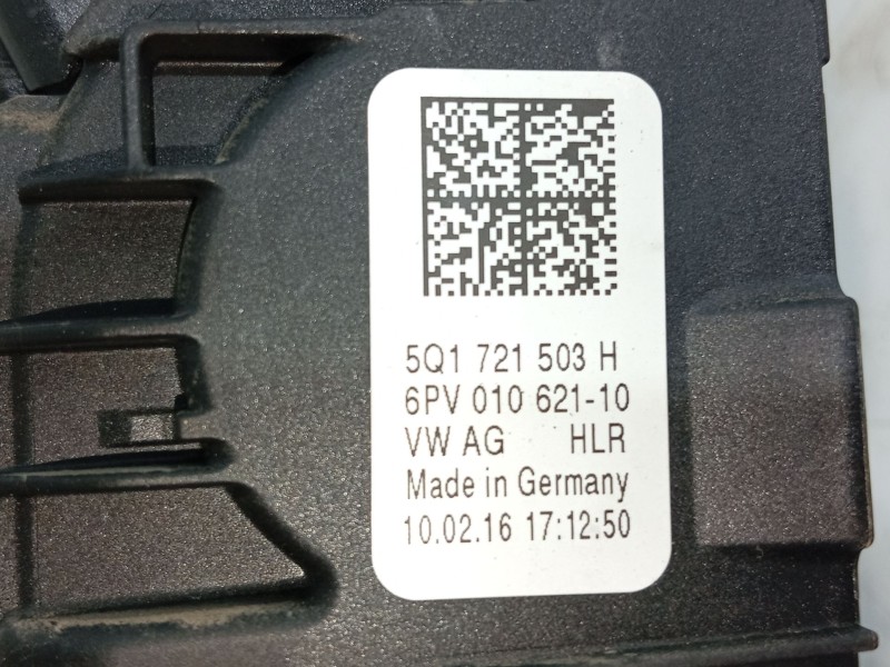 Recambio de pedal acelerador para seat leon (5f1) 1.6 tdi referencia OEM IAM 5Q1723503K  