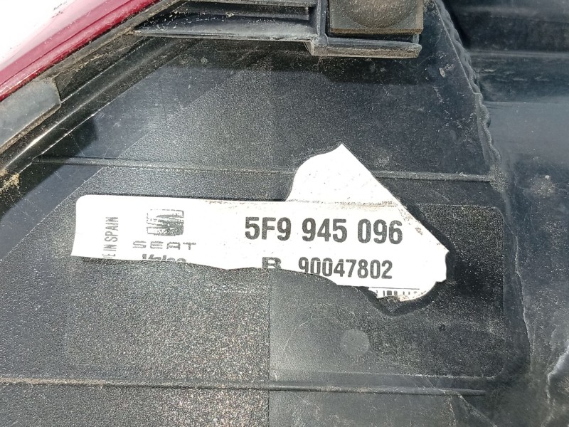 Recambio de piloto trasero derecho para seat leon (5f1) 1.6 tdi referencia OEM IAM 5F9945096  