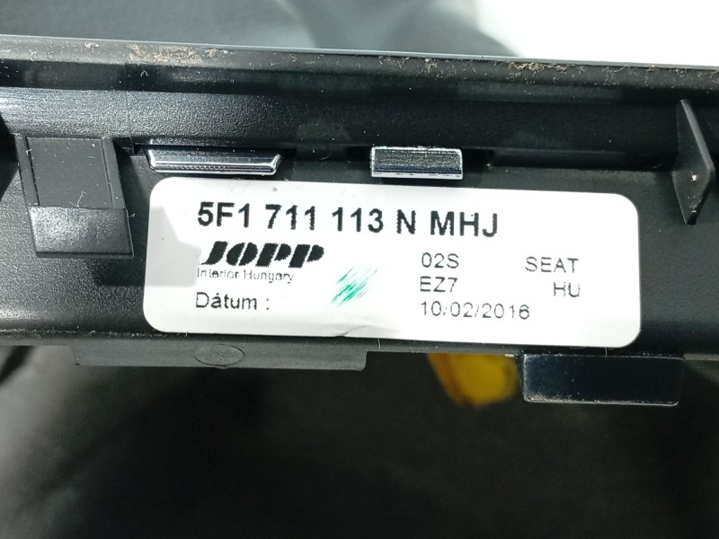 Recambio de pomo palanca cambio para seat leon (5f1) 1.6 tdi referencia OEM IAM   