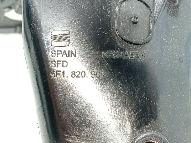 Recambio de aireador lateral izquierdo para seat leon (5f1) 1.6 tdi referencia OEM IAM 5F1820901DMU8  