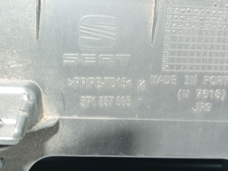 Recambio de guantera para seat leon (5f1) 1.6 tdi referencia OEM IAM 5F1857095KSI2  